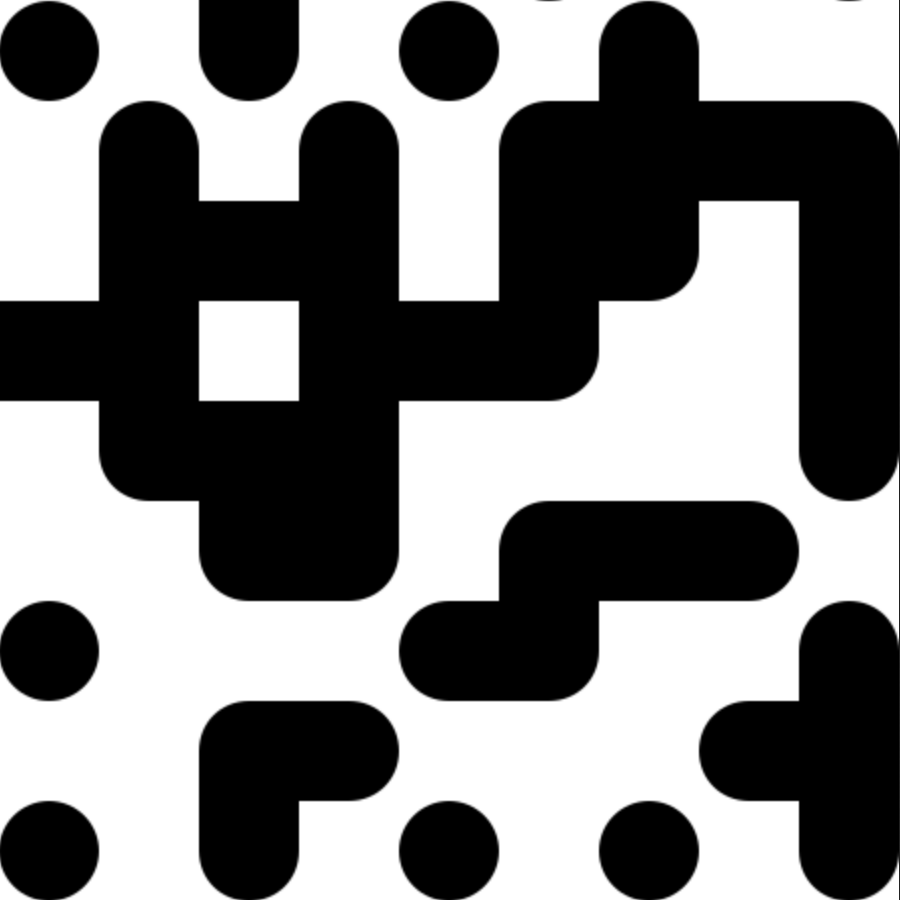 dot-chain Mønster preview